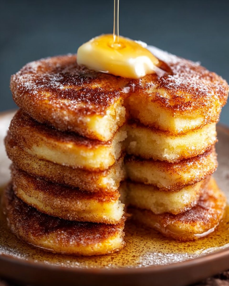 Spanish Churro-Inspired Pancakes: A Breakfast Delight!
