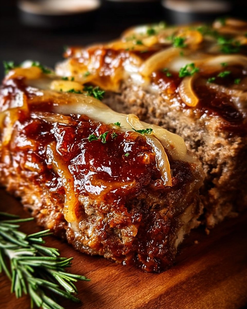 French Onion Meatloaf