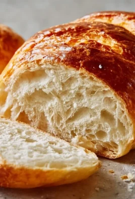 Freshly baked 20-minute homemade bread on a wooden cutting board.