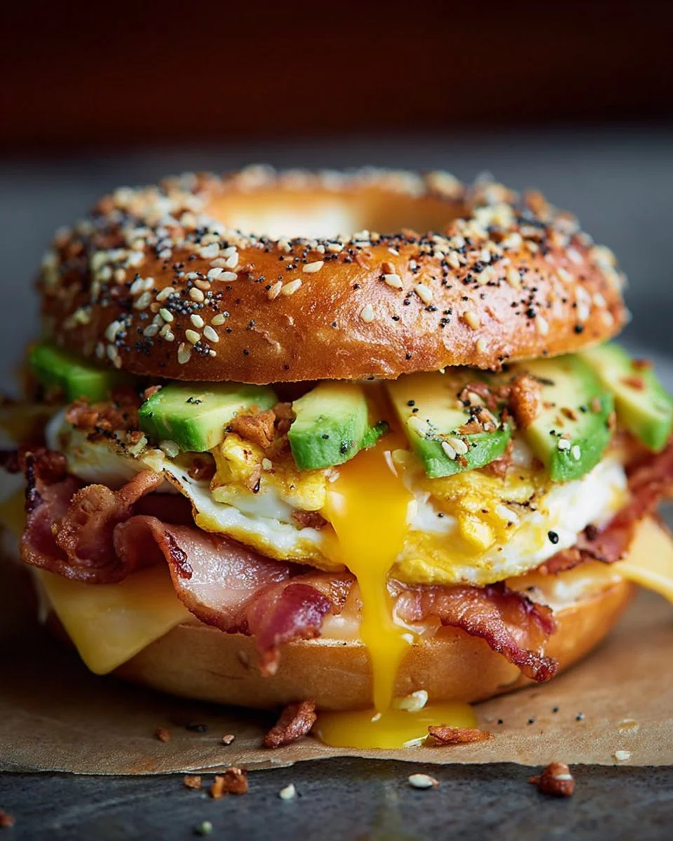 Bagel Breakfast Sandwich – Ultimate Morning Energy Boost