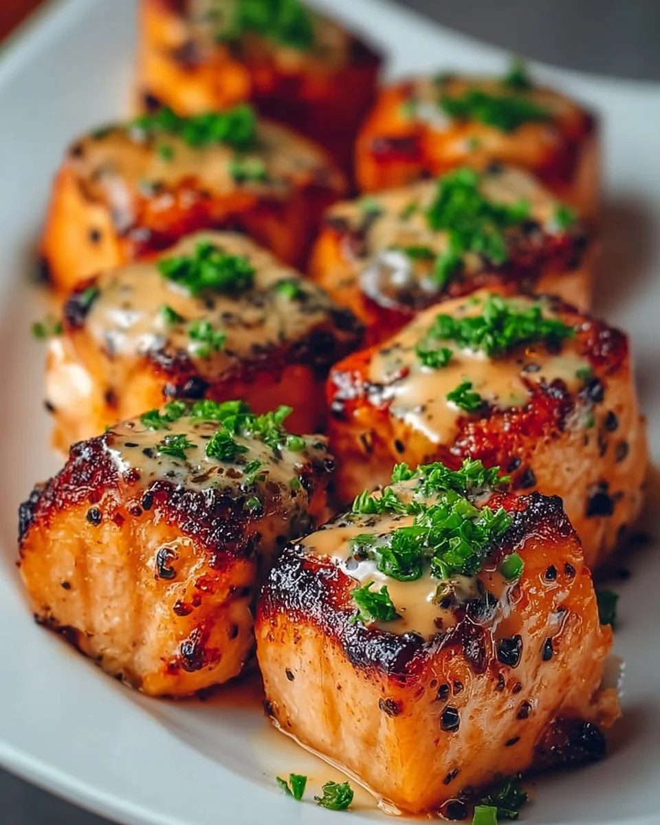 Bang Bang Salmon Bites