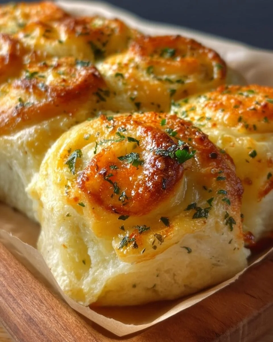 Buttery Cheese Garlic Rolls, Everyone Will Love Them!