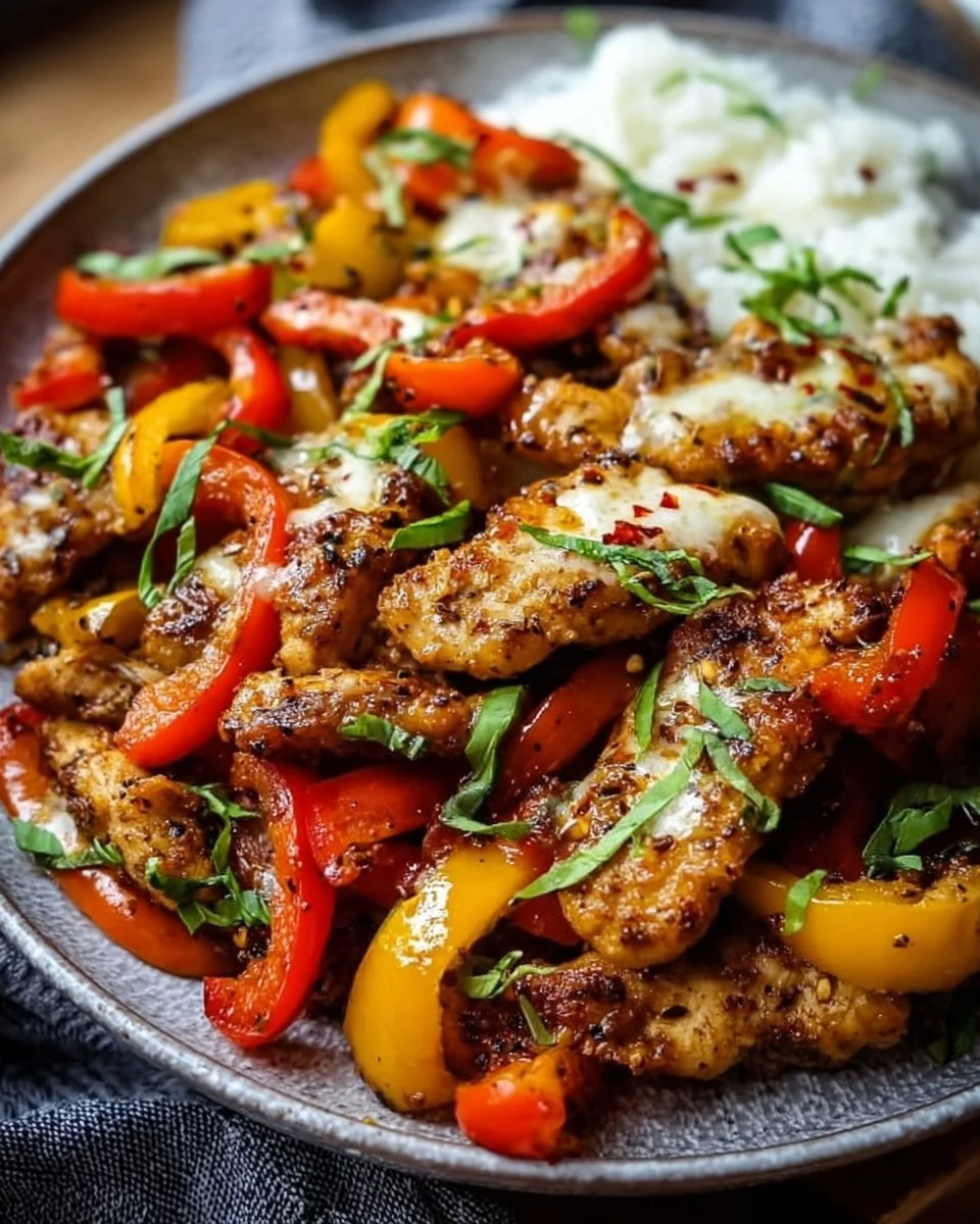 Cajun Chicken with Bell Peppers