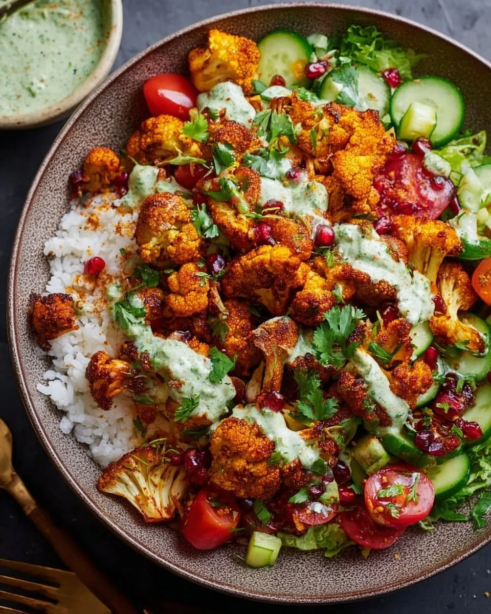 Cauliflower Shawarma Bowls