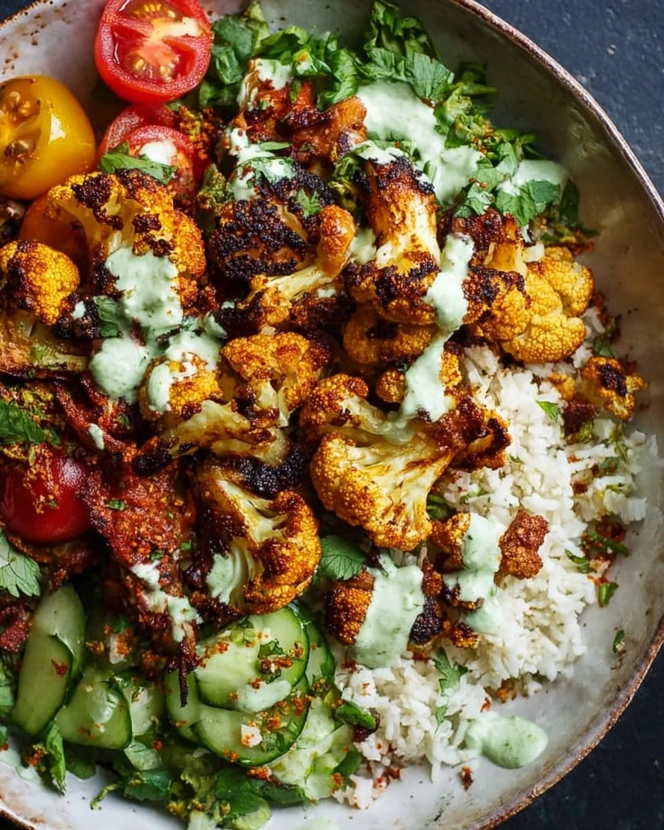 Cauliflower Shawarma Bowls