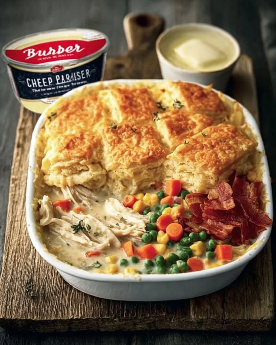 Chicken Pot Pie Casserole