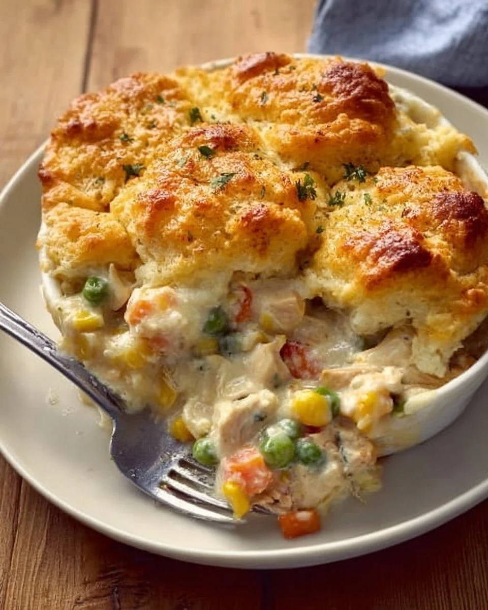 Chicken Pot Pie Casserole