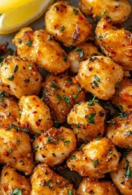 Delicious Cowboy Butter Chicken Bites served on a platter.