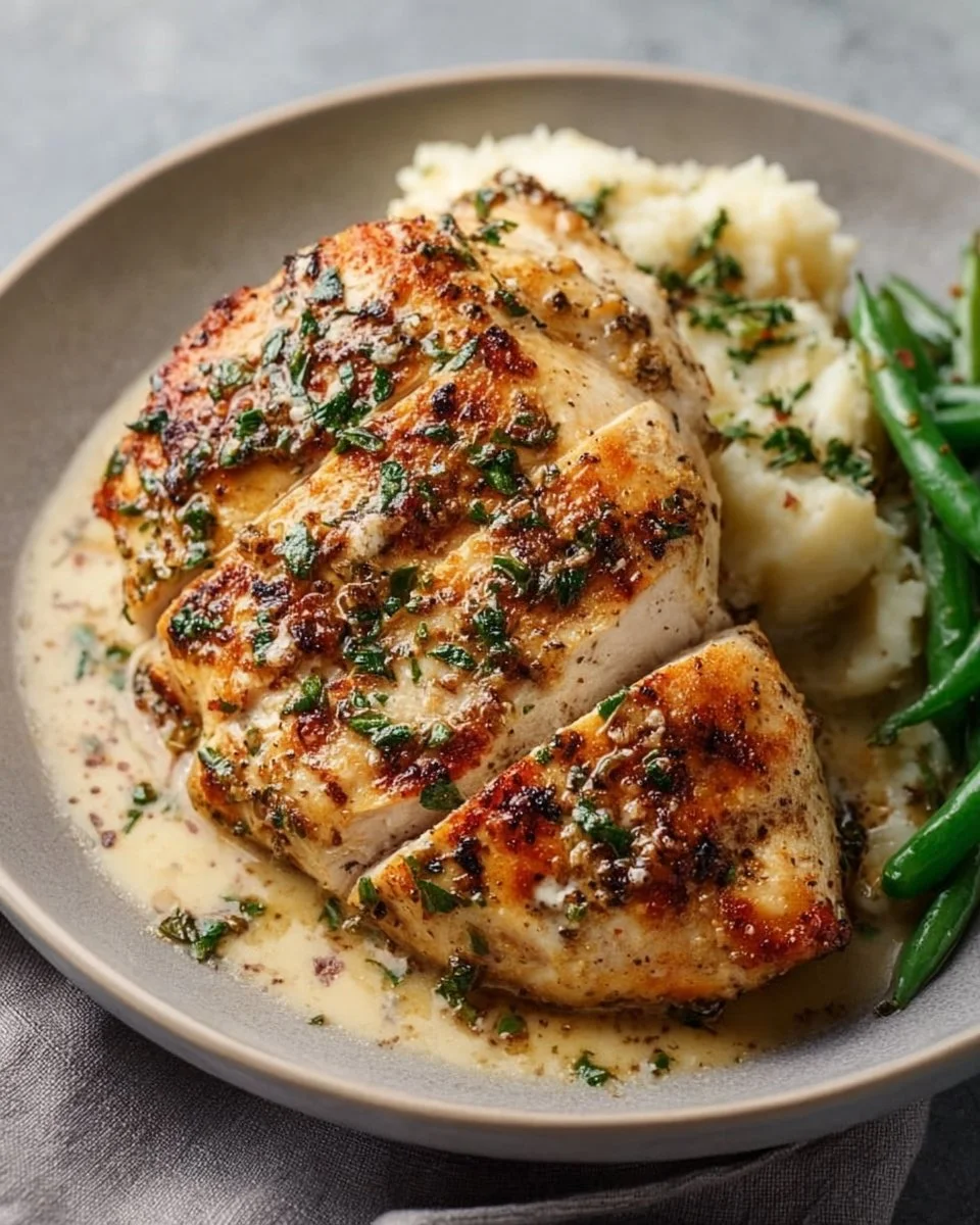 Creamy Garlic Parmesan Chicken Breast