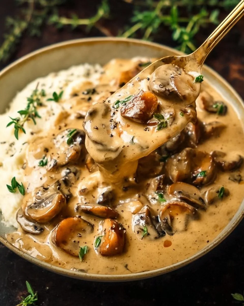 Creamy Mushroom Sauce