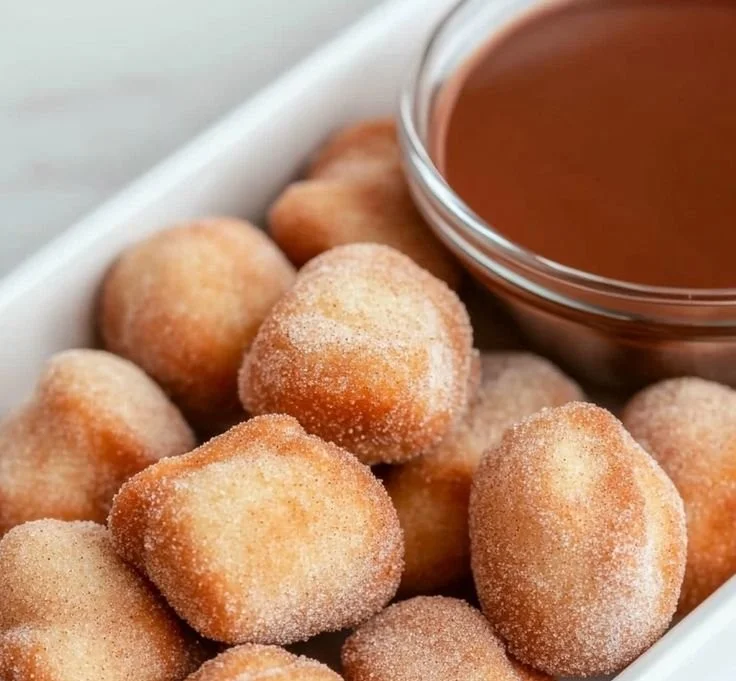 Crispy Air Fryer Churro Bites