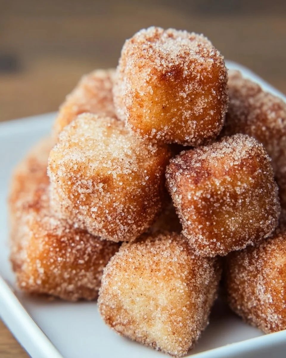 Crispy Air Fryer Churro Bites