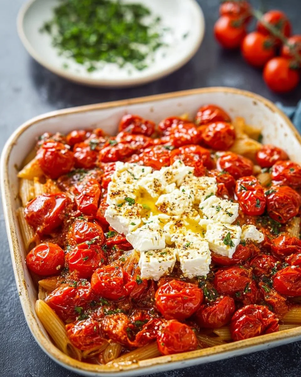Easy Baked Feta Pasta