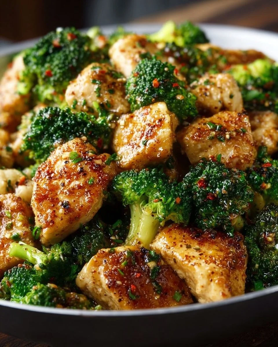 Garlic Butter Chicken Broccoli