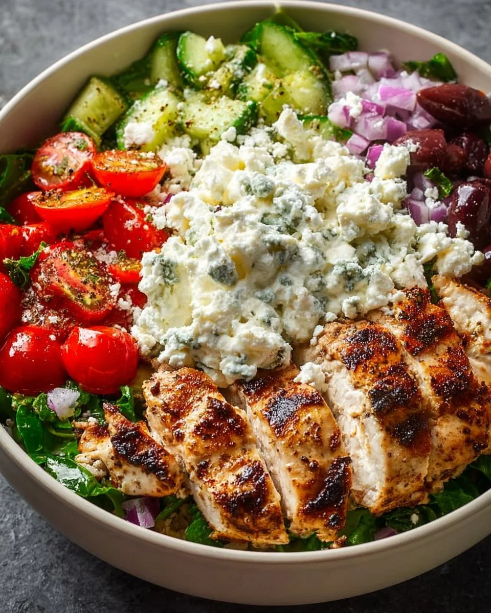 Greek Chicken Bowls