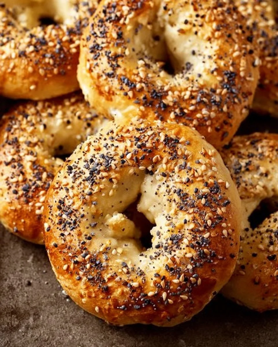 Greek Yogurt Bagels