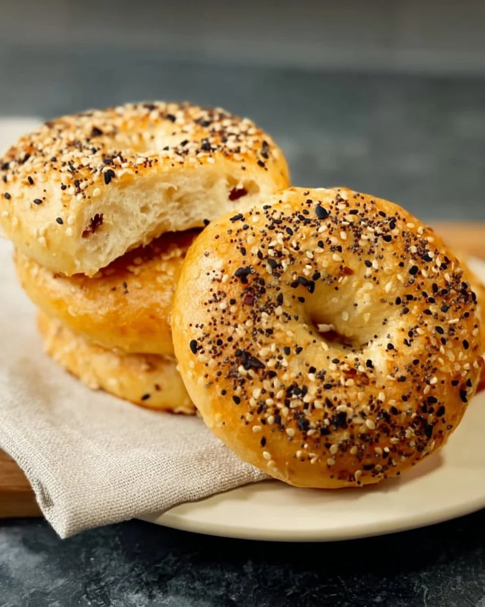 Greek Yogurt Bagels: Easy High Protein Bagels