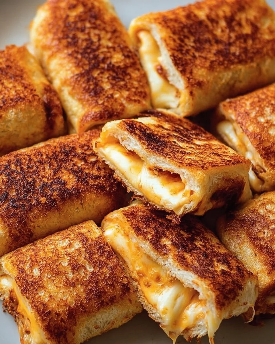 Grilled Cheese Roll Ups Recipe