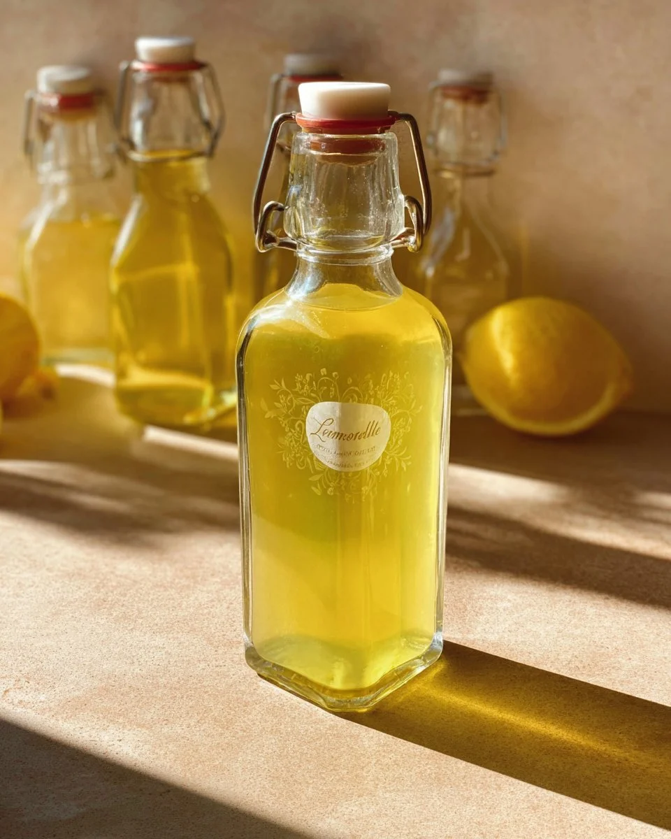 Homemade Limoncello