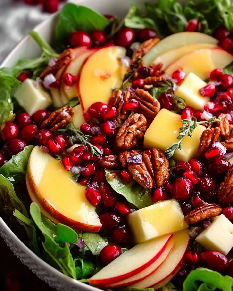 Irresistible Christmas Apple Salad