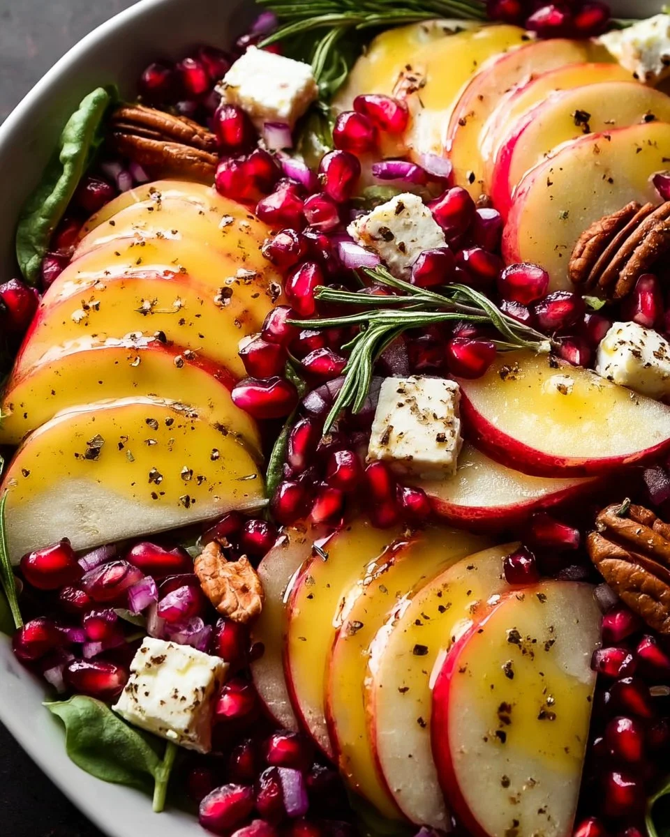 Irresistible Christmas Apple Salad