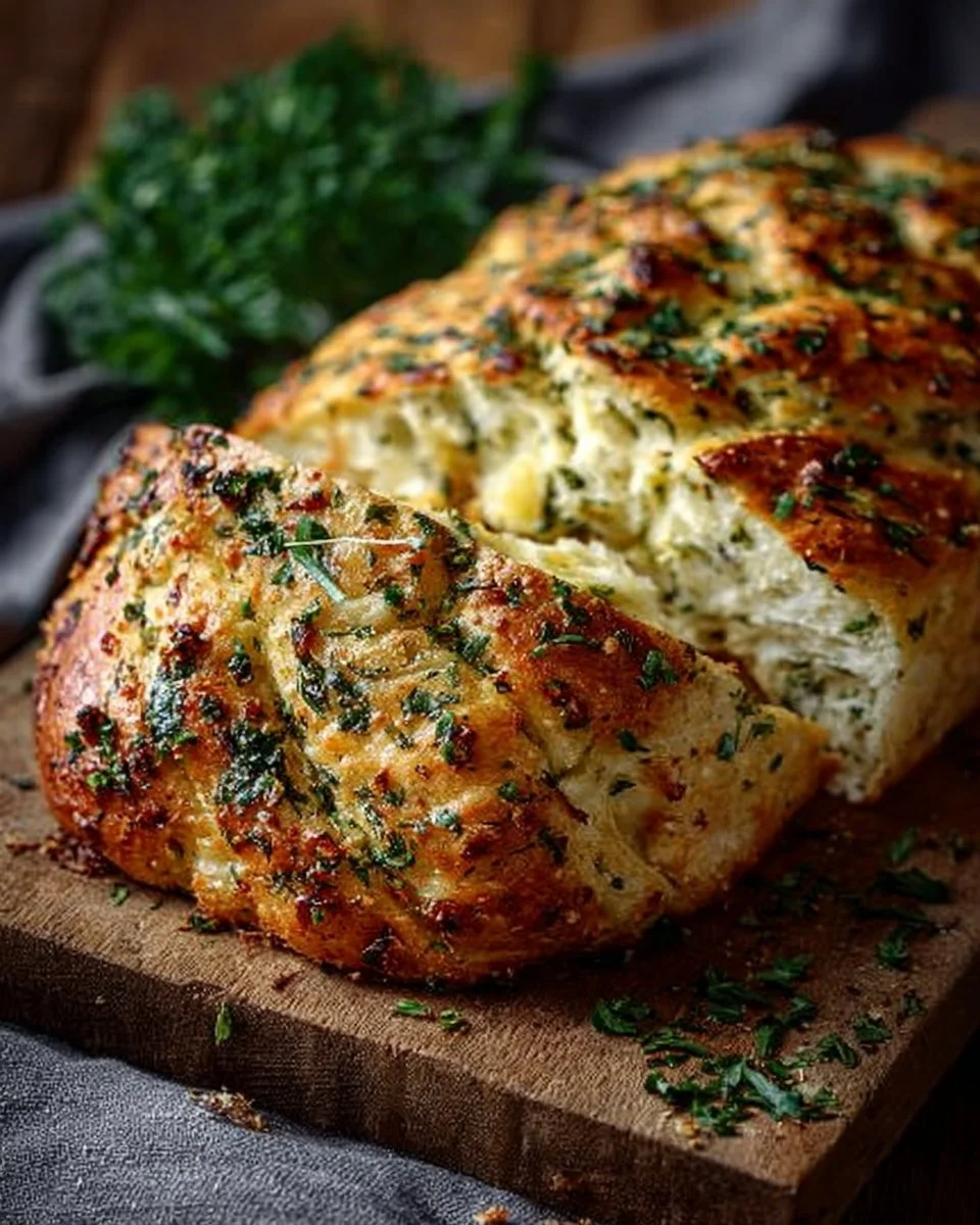 Italian Herbs and Cheese Bread