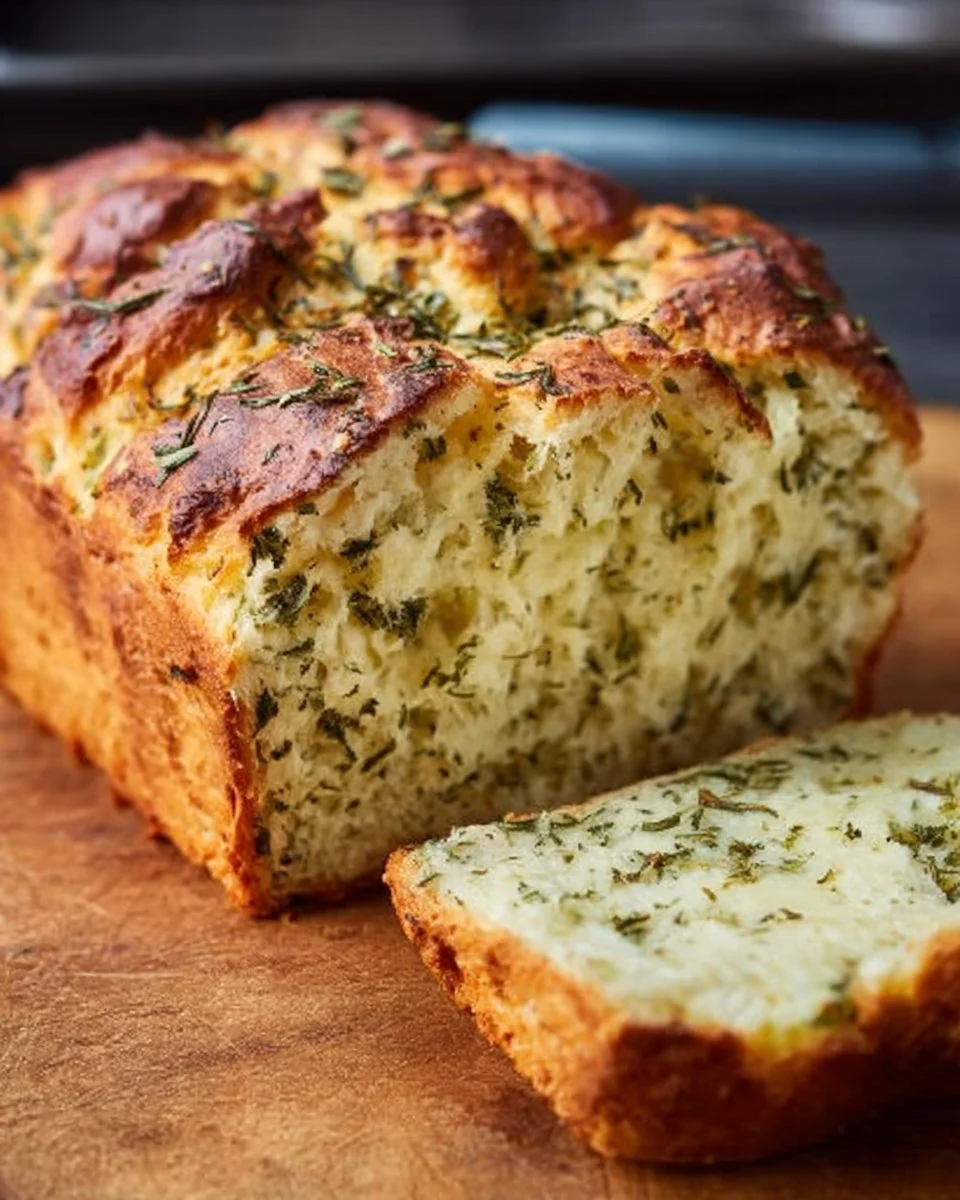 Italian Herbs and Cheese Bread