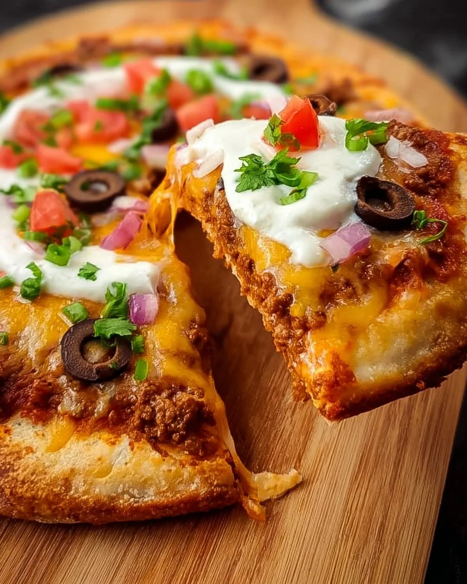 Mexican Pizza (Taco Bell Copycat)