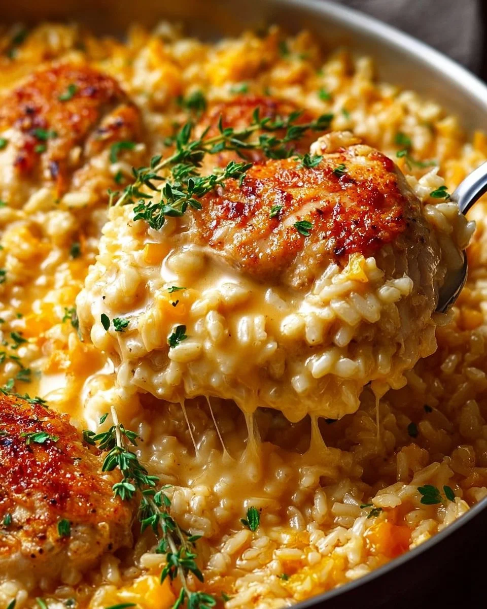 One-Pan Chicken and Rice Bake