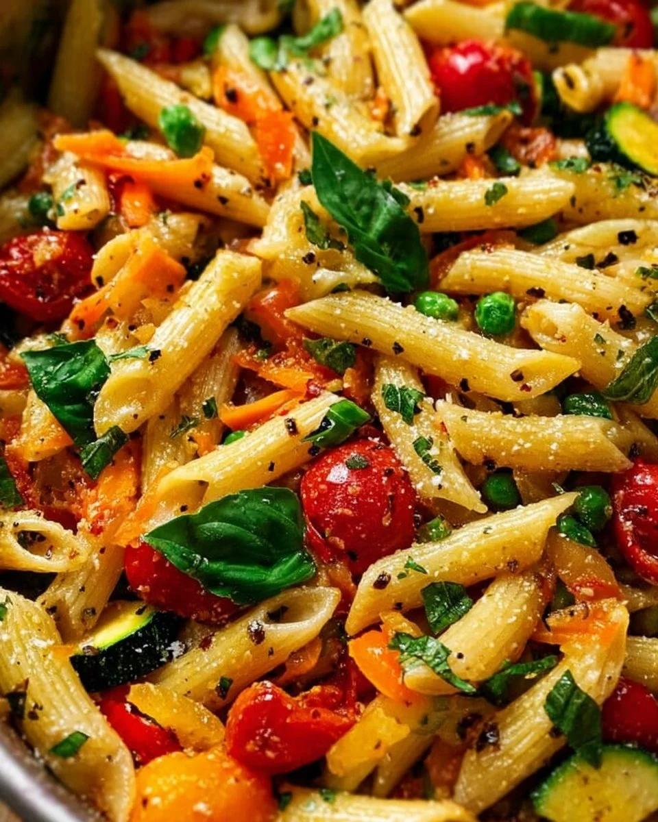 One Pot Veggie Pasta