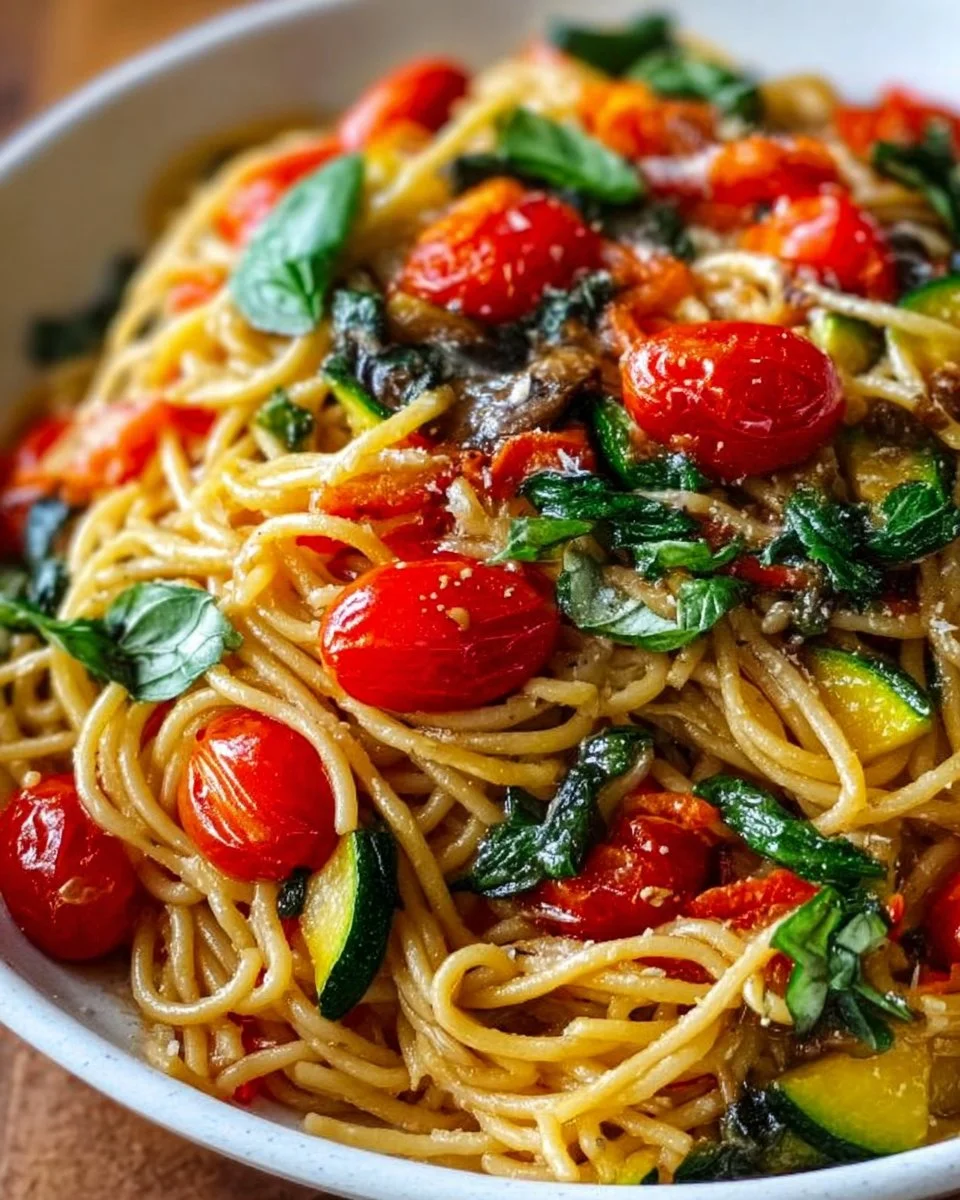 One Pot Veggie Pasta