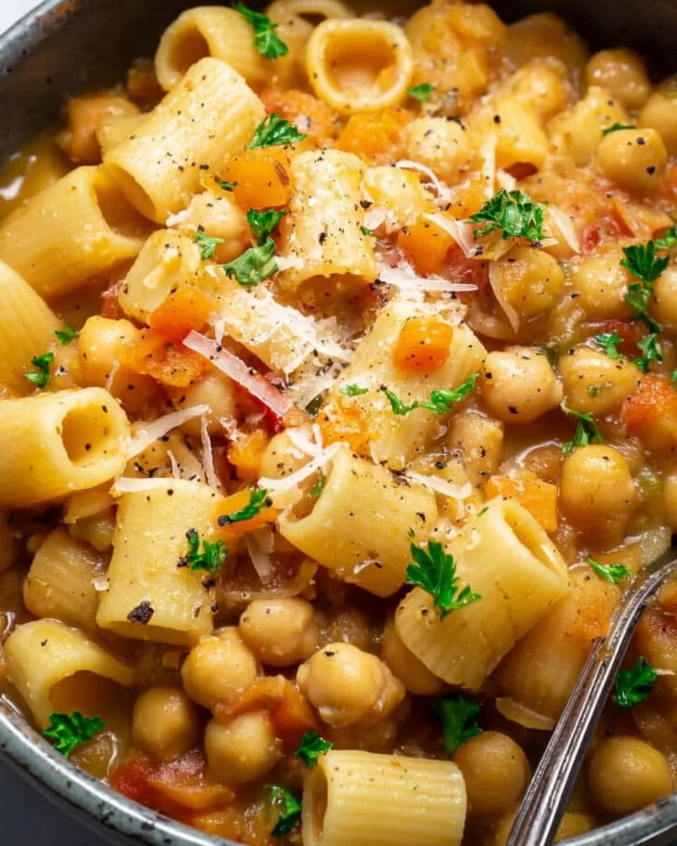 Pasta and Chickpeas