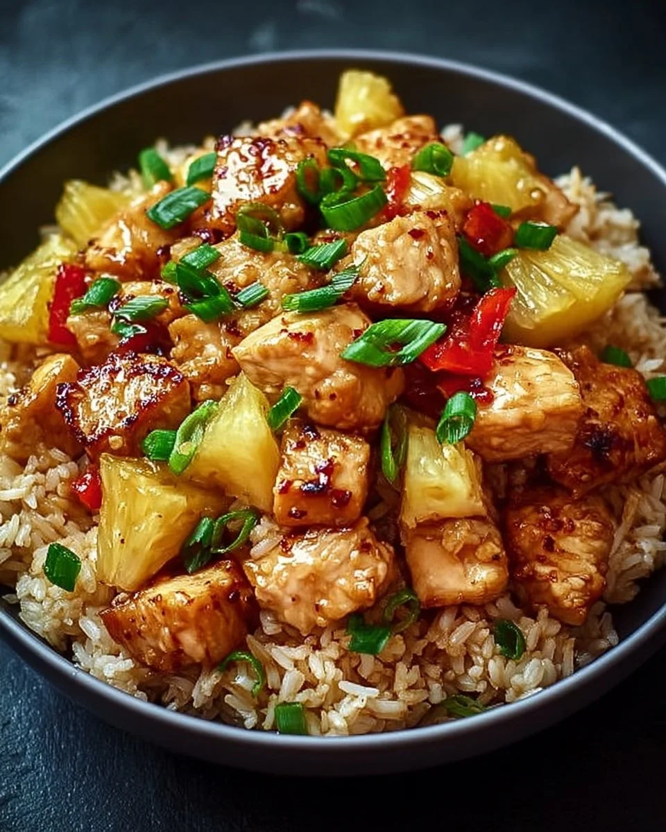 Pineapple Chicken and Rice