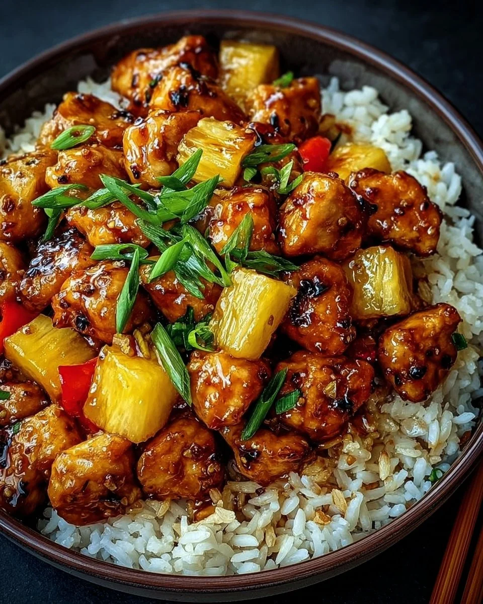 Pineapple Chicken and Rice