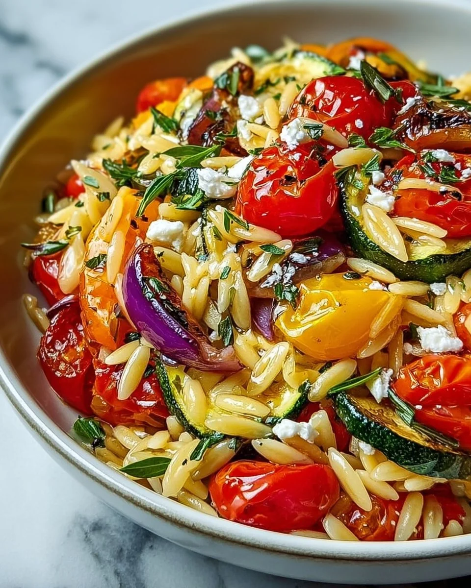 Roasted Vegetable Orzo: A Delicious and Nutritious Recipe for Your Next Meal