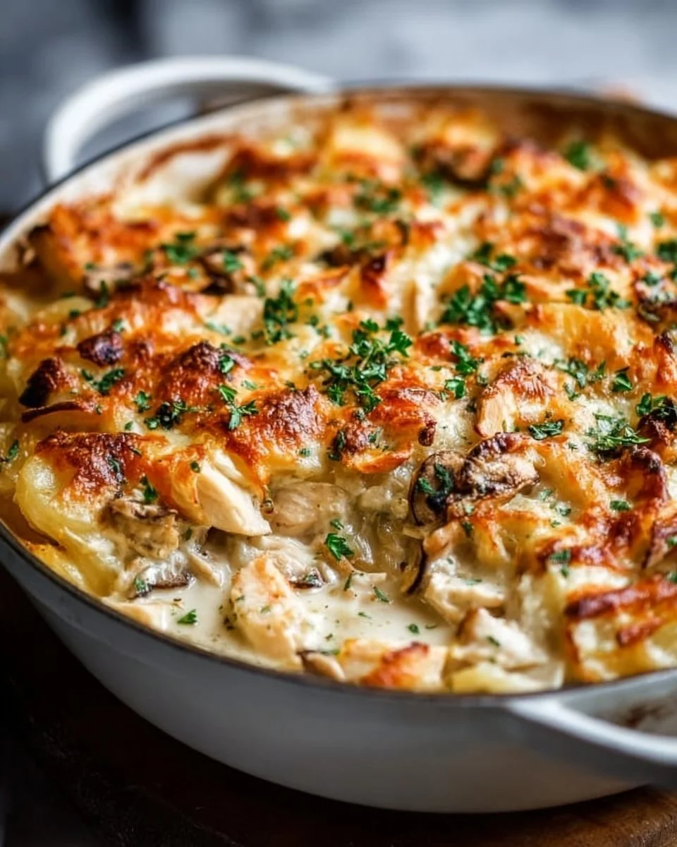 Rotisserie Chicken Casserole