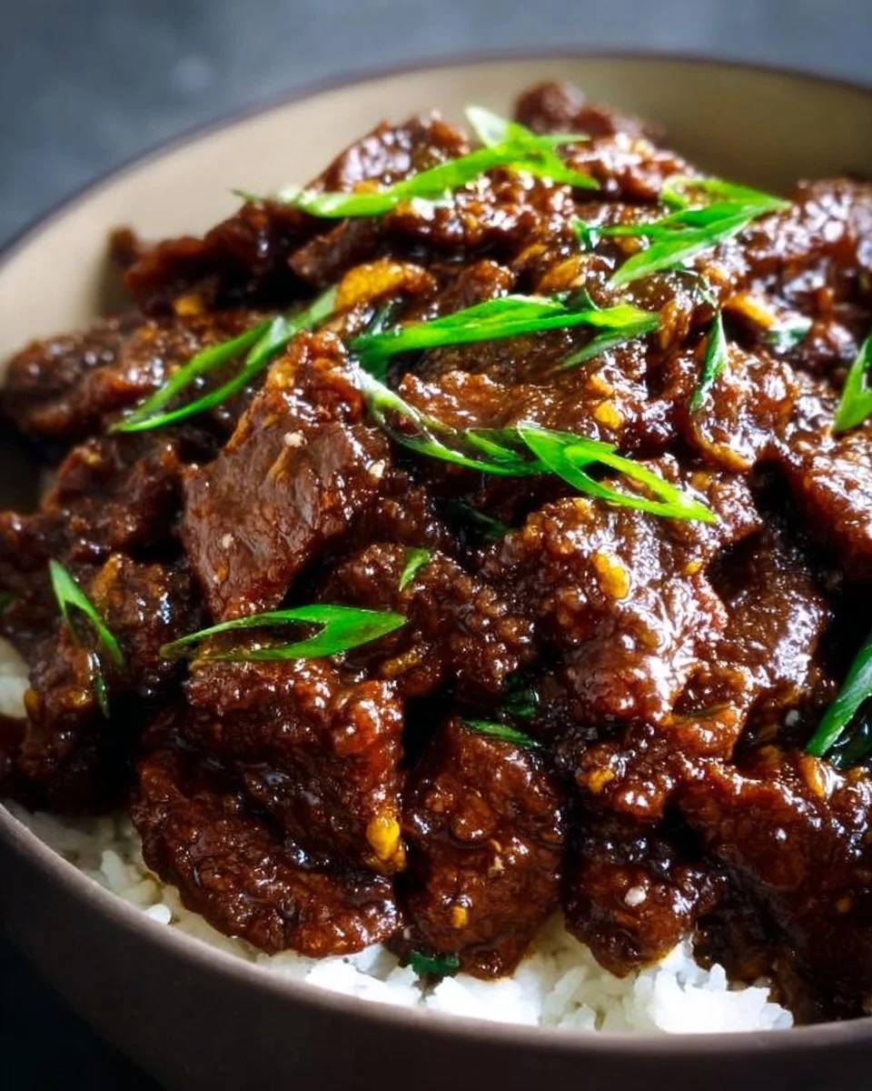 Slow Cooker Mongolian Beef