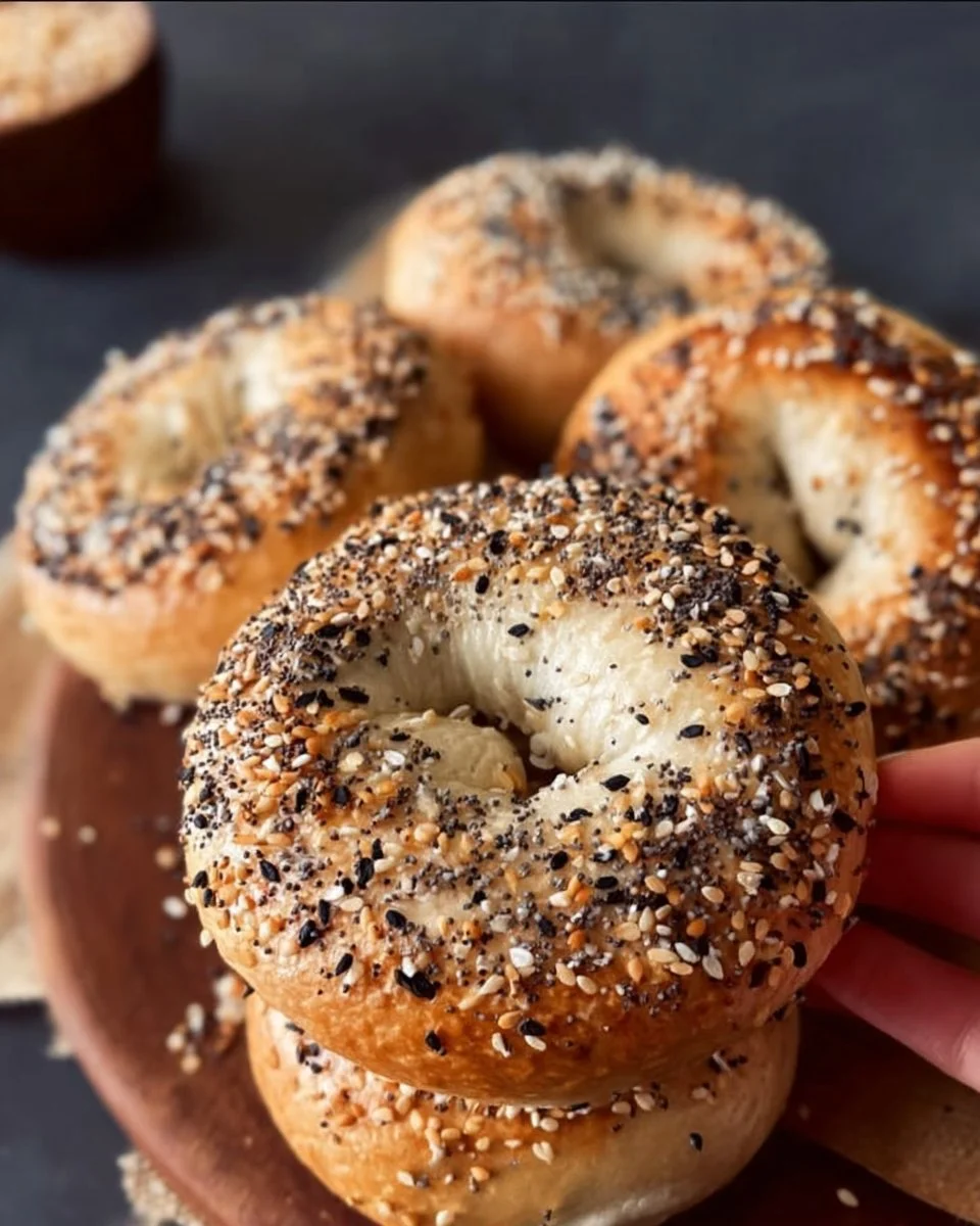 Sourdough Discard Bagels