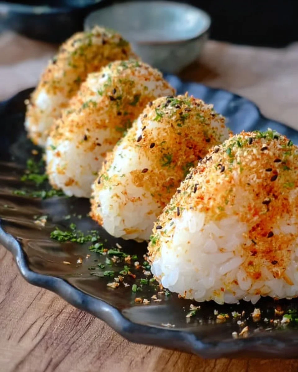 Spicy Crab Onigiri (Japanese Rice Balls)