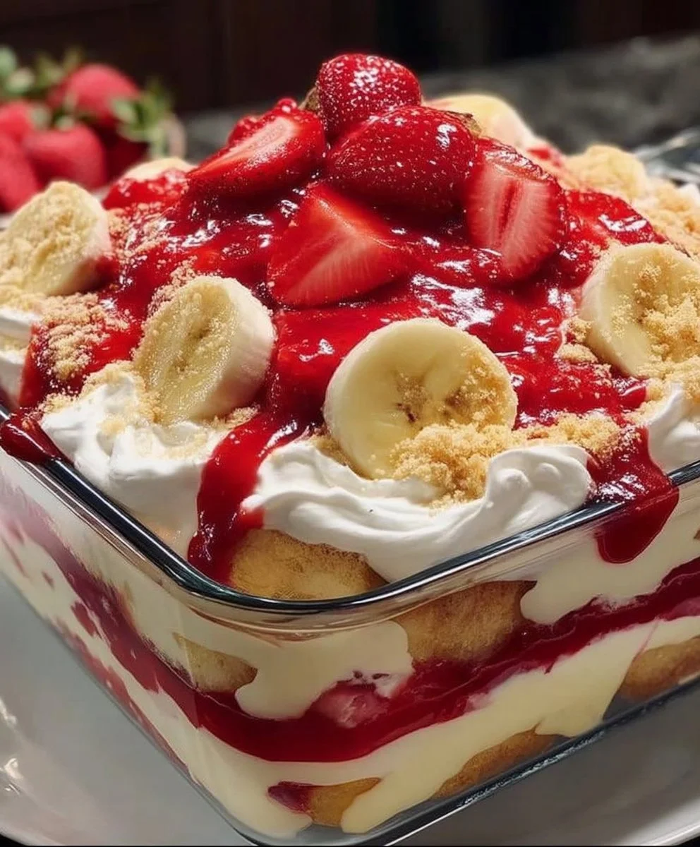 Strawberry Banana Pudding Dream