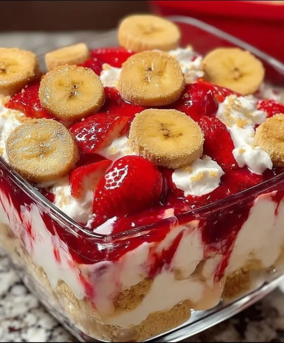 Strawberry Banana Pudding Dream