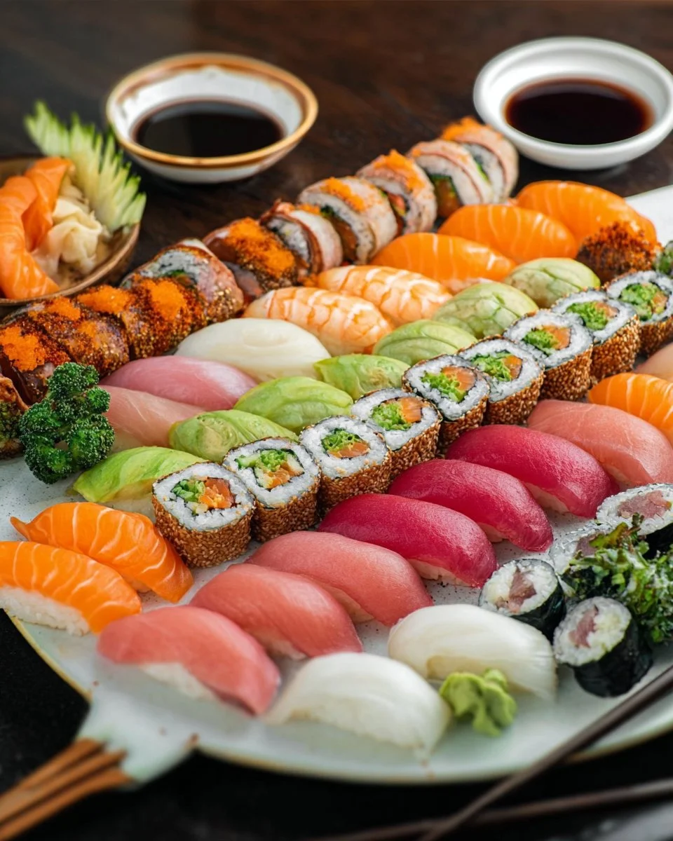 Succession Fancy Sushi Platter