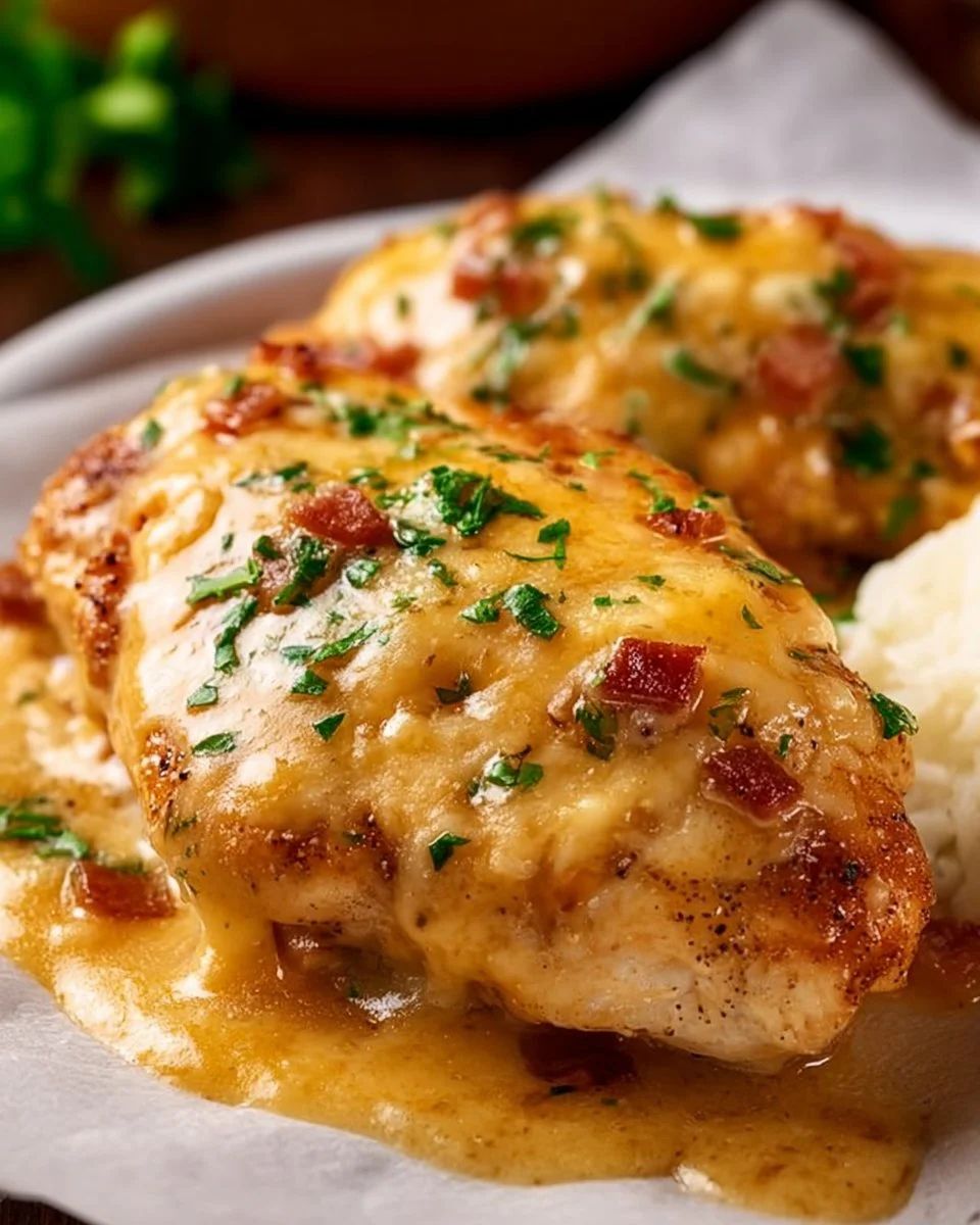 Texas Roadhouse Smothered Chicken with Jack Cheese