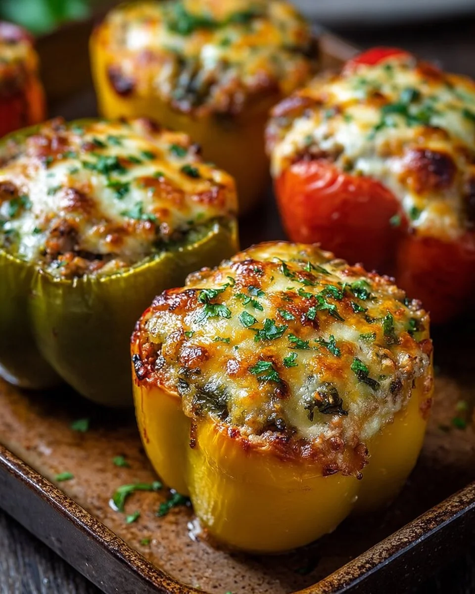 Vegetarian Stuffed Bell Peppers