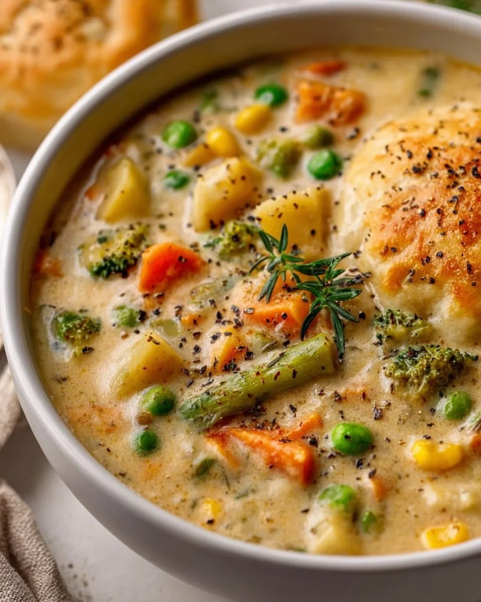 Veggie Pot Pie Soup: Comfort in a Bowl Without the Crust