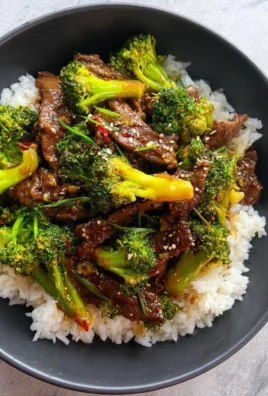 Delicious Beef and Broccoli Stir Fry with homemade sauce