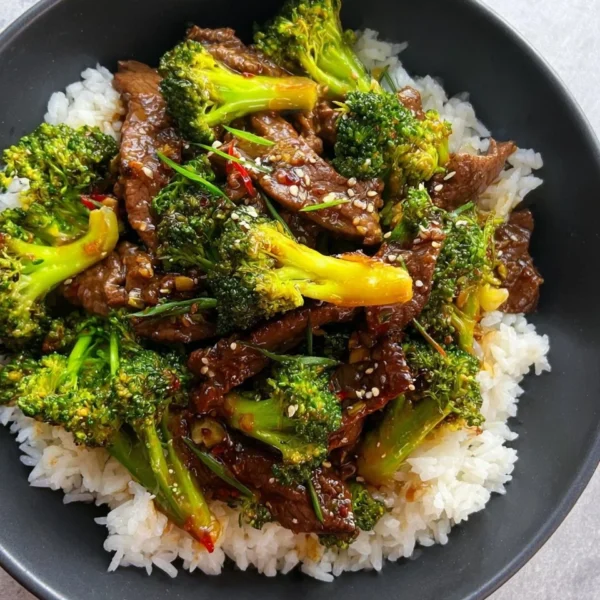 Delicious Beef and Broccoli Stir Fry with homemade sauce