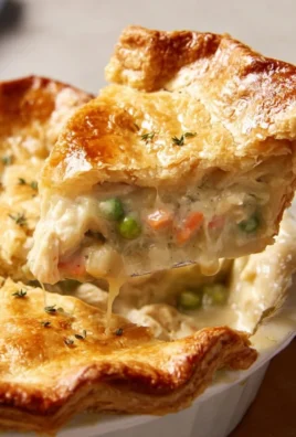 Delicious Chicken Pot Pie with flaky crust and hearty filling