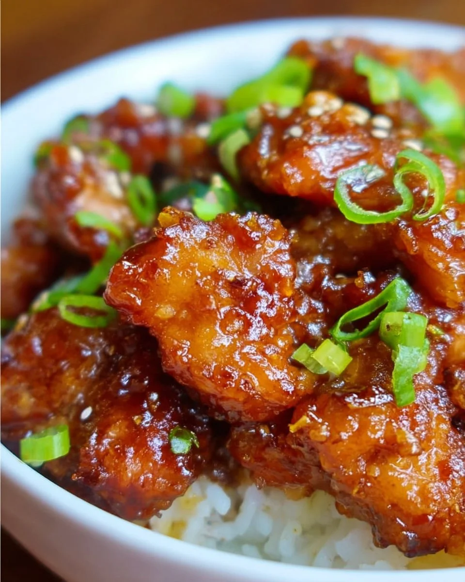 Chinese Honey Garlic Chicken