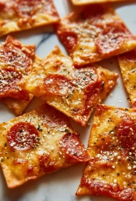 Crispy Pizza Chips in a bowl, the ultimate snack adventure for pizza lovers.